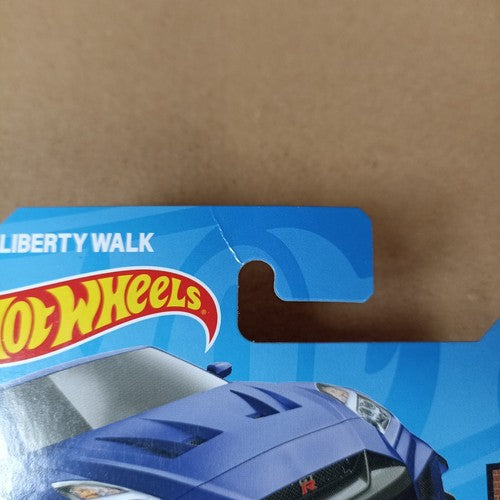 Hot Wheels LB-Silhouette Works GT Nissan 35GT-RR Ver.2 Shirt Card Minor Damage
