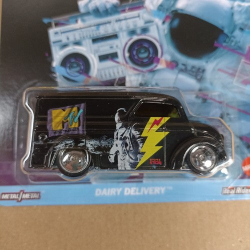 2024 Hot Wheels MTV Dairy Delivery Truck Diecast Pop Culture Premium