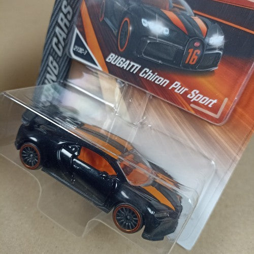 Majorette Bugatti Chiron Pur Sport Premium Black Orange 2024
