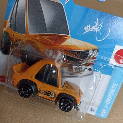 Hot Wheels 2024 Mainline H Case HW J-Imports Mazda RX-3 Mad Mike Short Card
