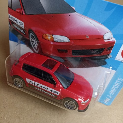 Hot Wheels 2024 Mainline D Case HW J-Imports '92 Honda Civic EG 95/250