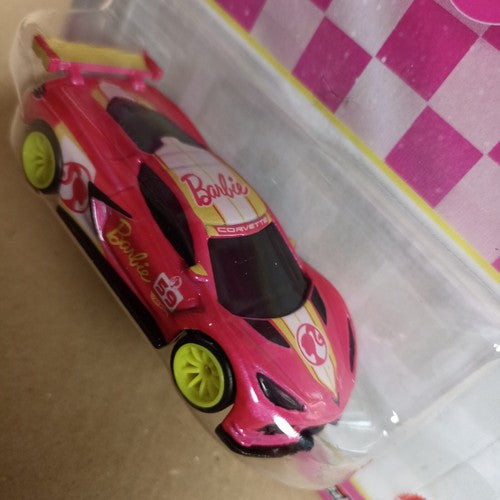 Hot Wheels Premium Corvette C8.R Pop Culture Barbie 65th Anniversary 2024
