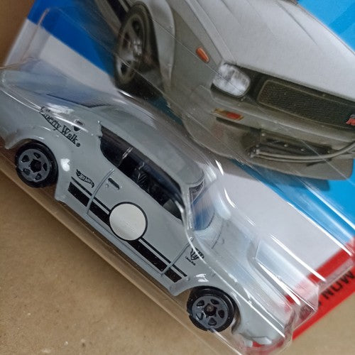 Hot Wheels Nissan Skyline 2000GT-R LBWK 2024 Grey Short Card