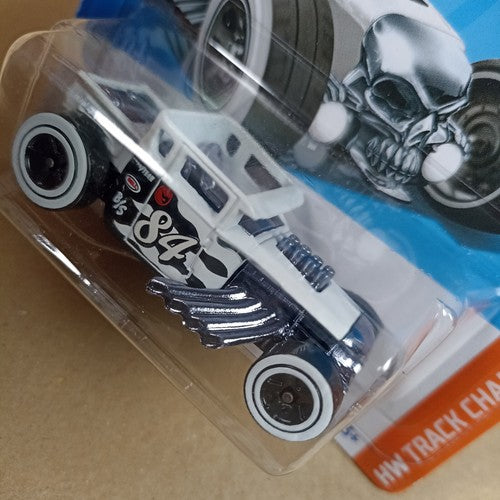 Hot Wheels 2024 Bone Shaker Treasure Hunt White Short Card TH