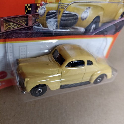 Matchbox 1941 Plymouth Coupe #8 Gelb 2024 Short Card