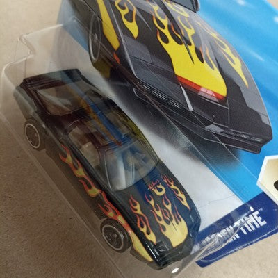 Hot Wheels 2025 Kitt Knight Rider Trans Am Screen Time Short Card