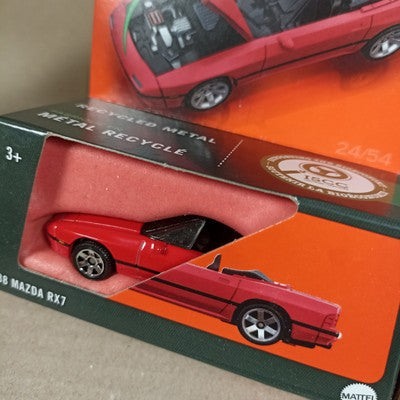 Matchbox Moving Parts 1988 Mazda RX-7 Red 2024