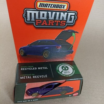 2025 Matchbox Moving Parts 2023 Audi RS6 Avant Purple
