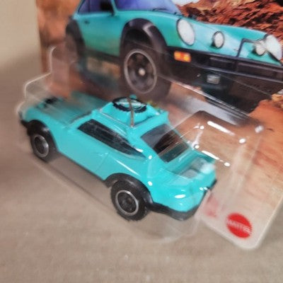 2025 Matchbox 1985 Porsche 911 Rally Grün Short Card