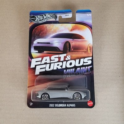 2024 Fast and Furious - Villains - Hot Wheels Diecast Full Set Of 5 Honda S2000