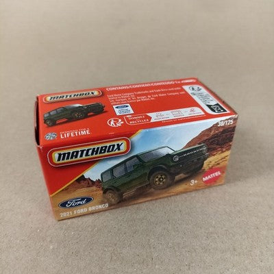 2025 Matchbox Power Grabs 2021 Ford Bronco Green