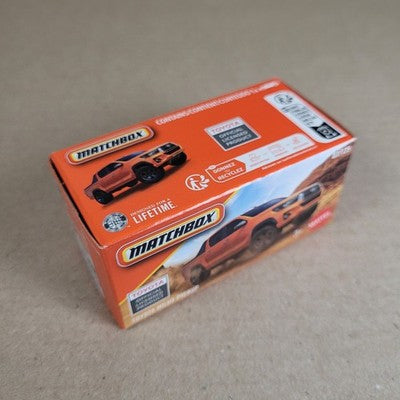 2026 Matchbox MBX Toyota Hilux Pickup #7 Orange Power Grabs