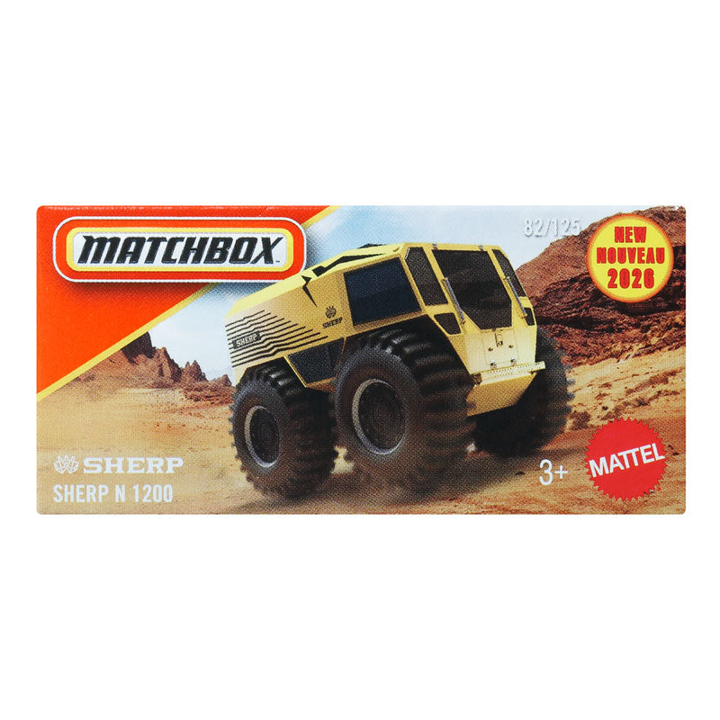 Matchbox Power Grabs Sherp N 1200 Toy Car For Collectors (DNK70)