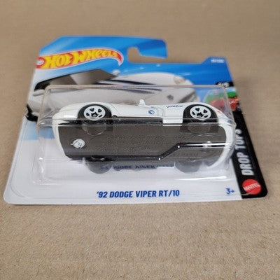 2026 Hot Wheels 1992 Dodge Viper RT/10 White Treasure Hunt Rh Short Card