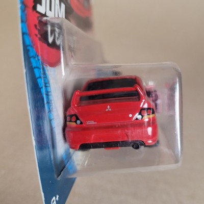Majorette Mitsubishi Lancer Evolution S Red JDM Legends