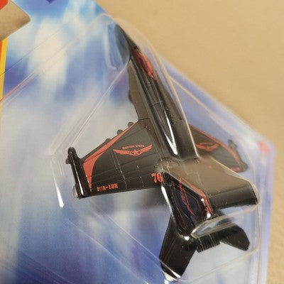 2025 Matchbox Boeing F/A-18 Super Hornet Black Sky Busters - Kleiner Kartenmangel
