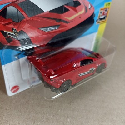 2024 Hot Wheels Lamborghini Huracan LP 620-2 Super Trofeo Red Short Card