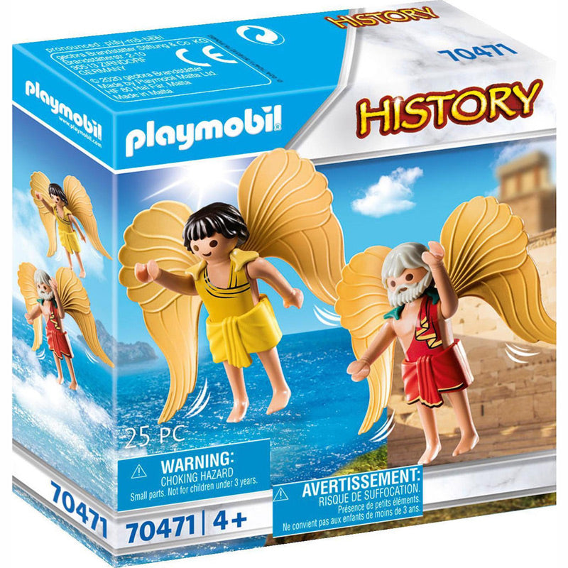 Playmobil Greek History Set Featuring Daedalus And Icarus (70471)