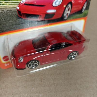 Matchbox Porsche 911 GT3 Red Short Card