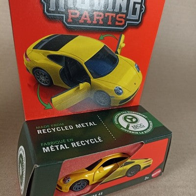 2025 Matchbox Moving Parts 2020 Porsche 911 Carrera 4S Yellow