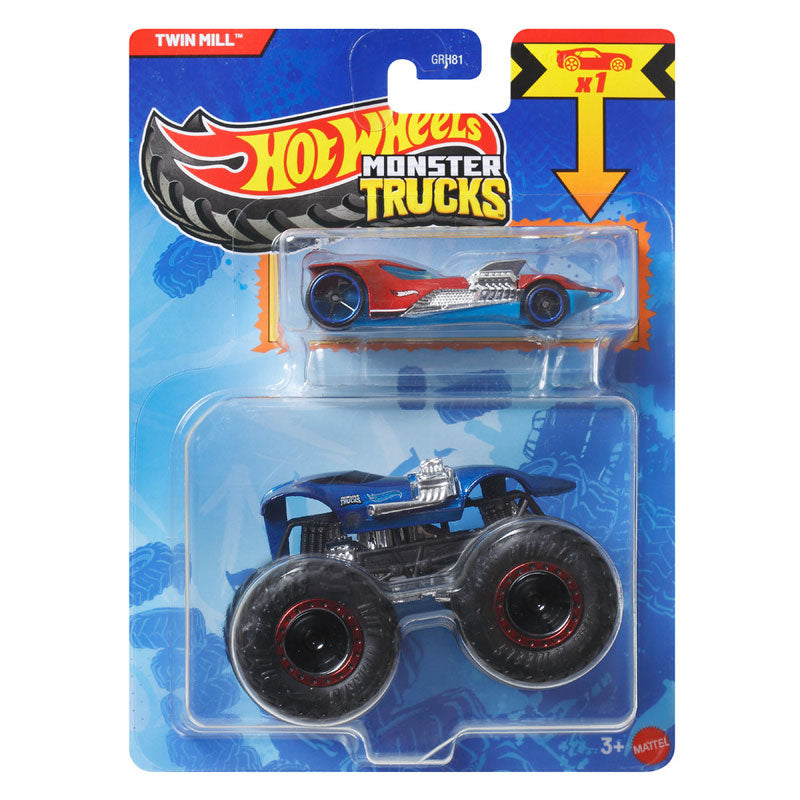 Hot Wheels Monster Trucks Metal Twin Mill JJT56 (GRH81)