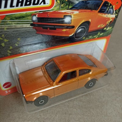 Matchbox '75 Opel Kadett Orange 2023 Short Card