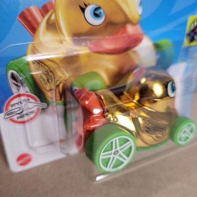 2022 Hot Wheels Duck N Roll Gold HW Street Beasts TH Treasure Hunt Short Card