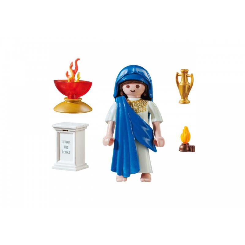 Playmobil History Goddess Hestia Greek Mythology Collectible Set (70215)