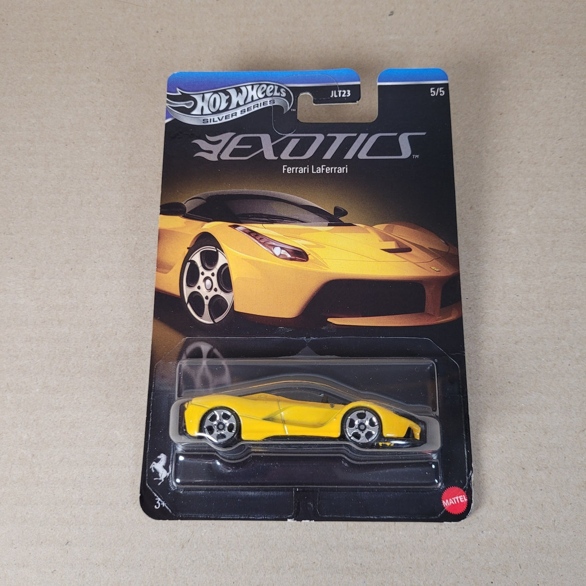 2026 Hot Wheels Silver Series Exotics Full Set Of 5 Ferrari