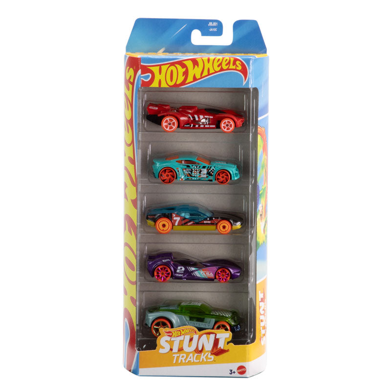 Hot Wheels Set Mattel 5-Pack Stunt Tracks Collection (1806)