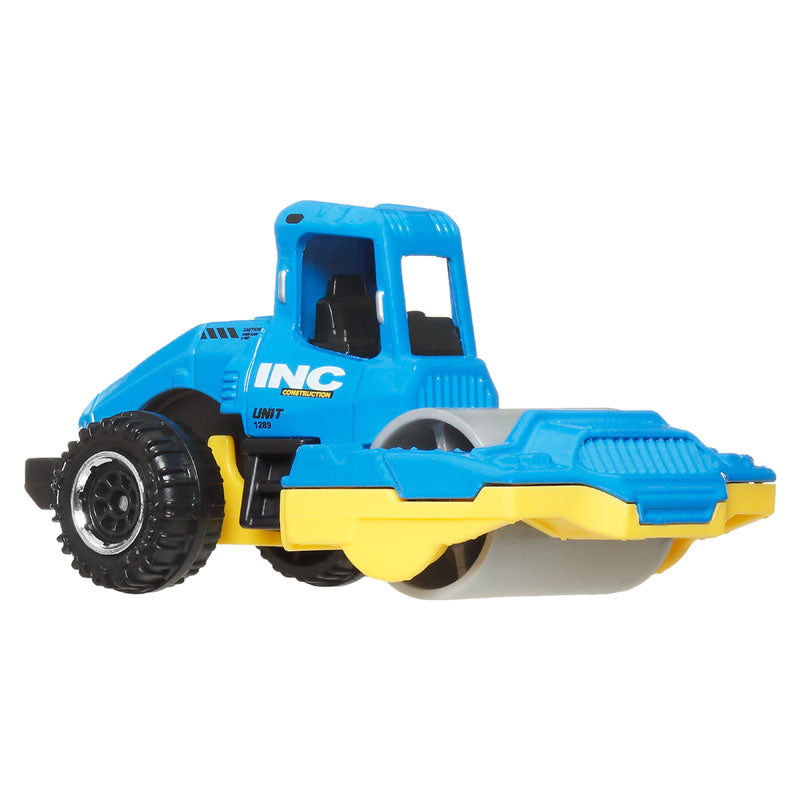 Matchbox Power Grabs Road Roller Toy Car For Collectors (DNK70)