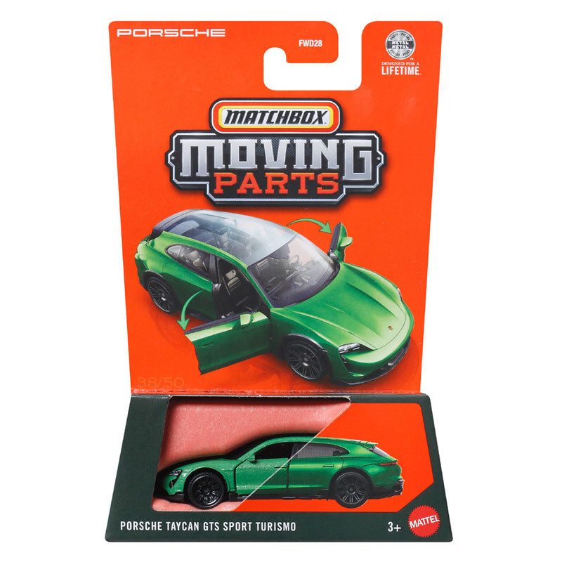 Matchbox Moving Parts Mattel Car N Porsche Taycan GTS Sport Turismo JHV45 (FWD28)