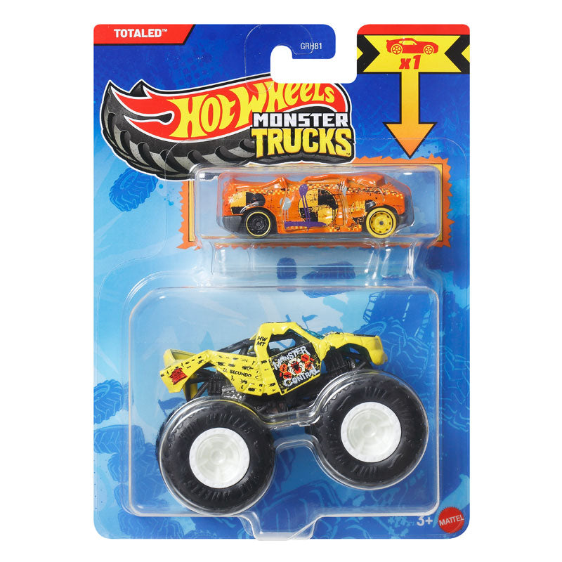 Hot Wheels Monster Trucks Metal Monster S Totaled (GRH81)
