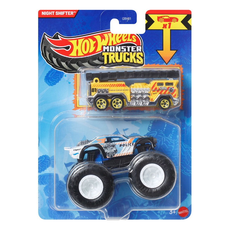Hot Wheels Monster Trucks Metal Monster S Night Shifter (GRH81)
