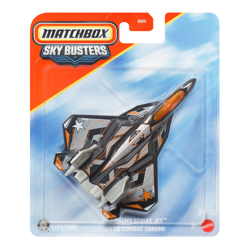 Matchbox Sky Busters Mattel J MBX Enemy Strike Jet (JDJ05)