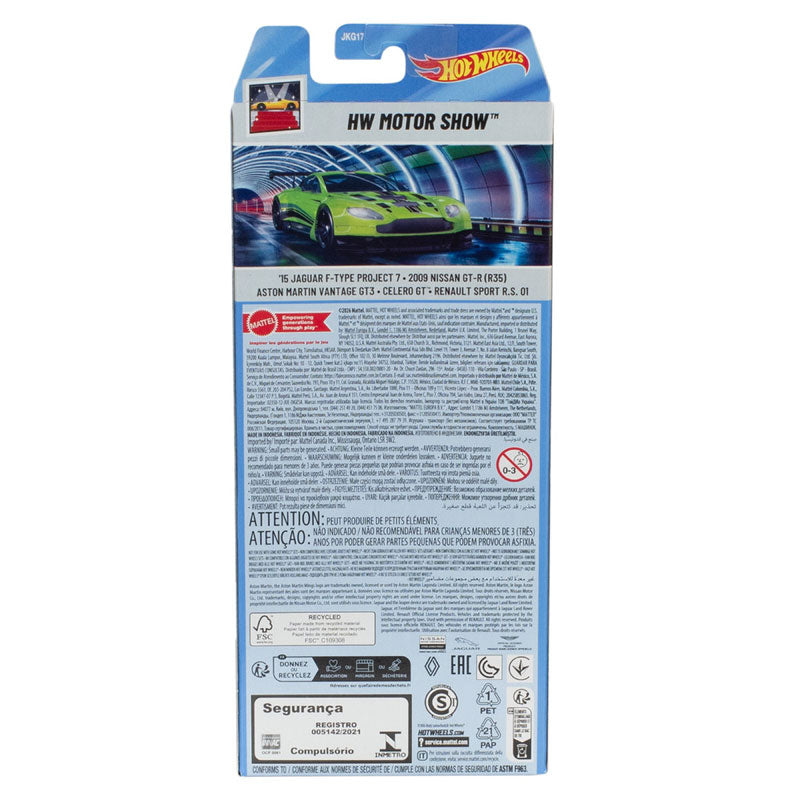 Hot Wheels Set Mattel HW Motor Show 5 Pack JKG17 (1806)