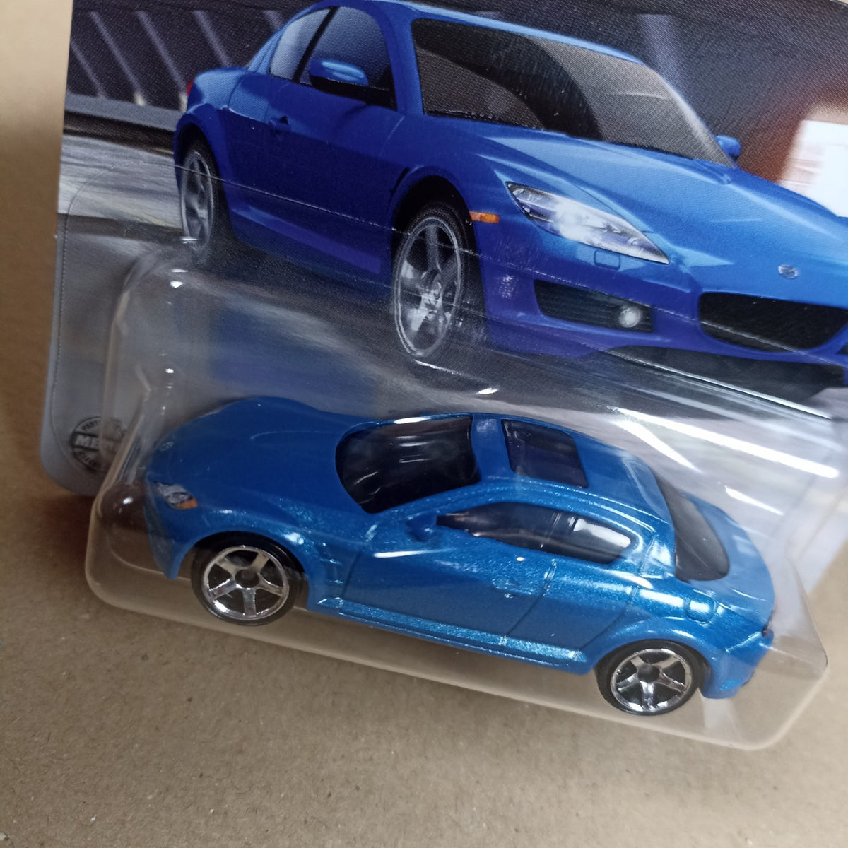 Matchbox 2004 Mazda RX-8 Blue 2025 Short Card