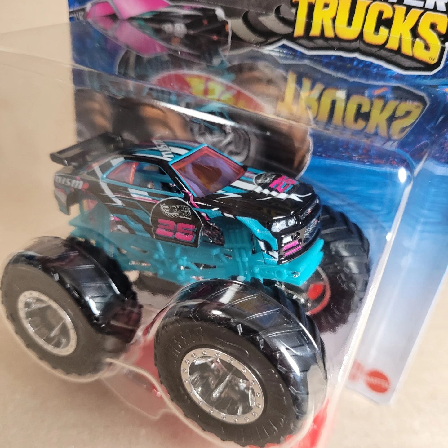 2026 Hot Wheels Monster Trucks 1999 Nissan Skyline GT-R Black Nismo