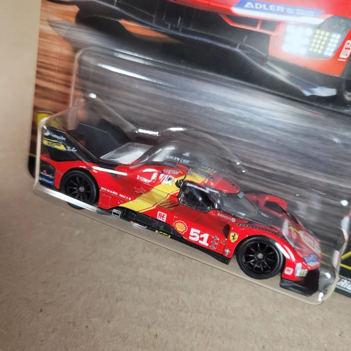 2025 Hot Wheels Lot 2x La Ferrari + Ferrari 499P Eurospeed Circuit Legends Red