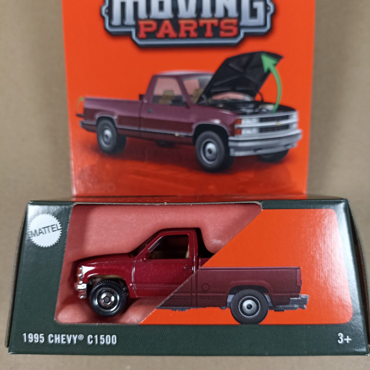 Matchbox Moving Parts 1995 Chevy C1500 Red 2025
