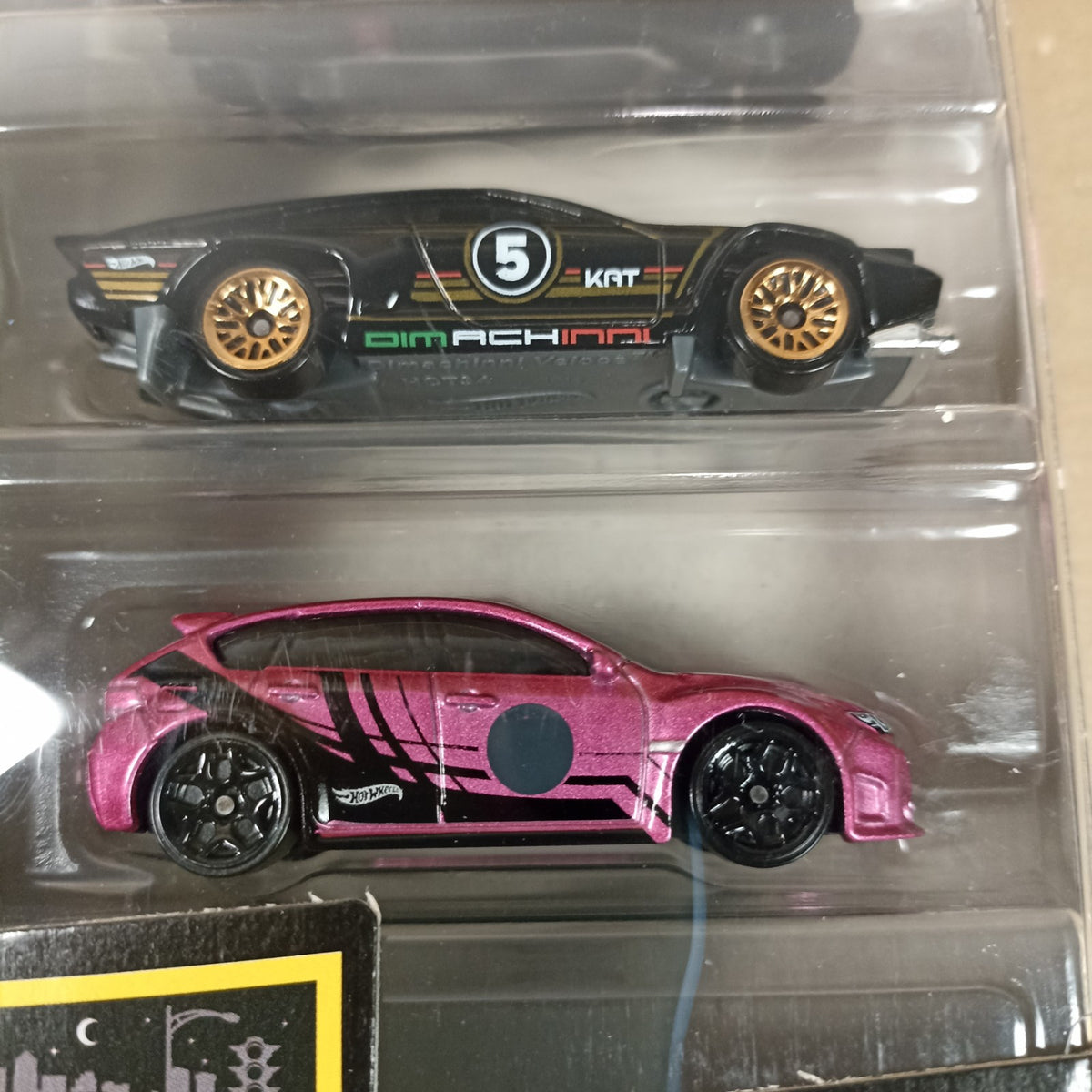 Hot Wheels 2025 Nightburnerz 5-Pack Toyota Supra Nissan Subaru Sierra – Auf Lager