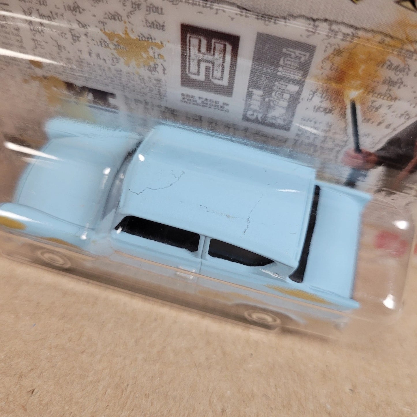 Matchbox '62 Ford Anglia Blue Harry Potter 2025 Short Card