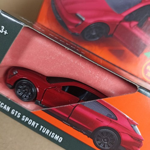 Matchbox Moving Parts Porsche Taycan GTS Sport Turismo Red New 2024