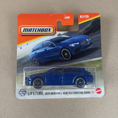 Matchbox 2020 Mercedes Benz CLA Shooting Brake #61 2025 Short Card