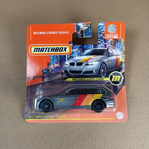 Matchbox Super Chase 2012 BMW 3 Series Touring Short Card - Minor Card Damage