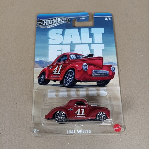 Hot Wheels Salt Flat Racers Komplettset 5 Silver Series Ford Neu 2025