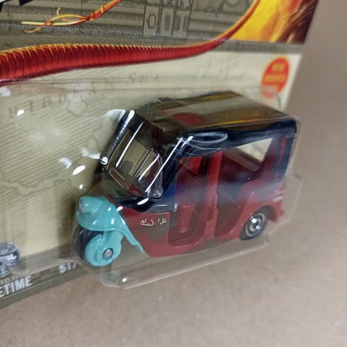 2024 Matchbox MBX Tangiers Tuk Tuk Indiana Jones 51 Short Card