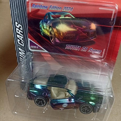 Majorette Chase 2024 Toyota Supra Chrome Rainbow Edition HTF
