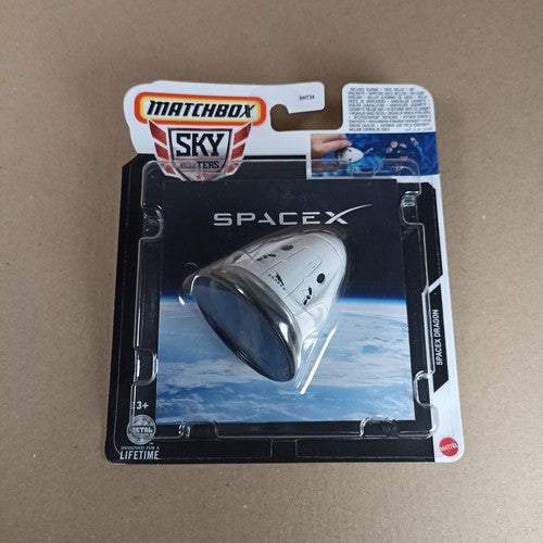 Matchbox Sky Busters Space X Dragon  Diecast SpaceX Skybusters 2024