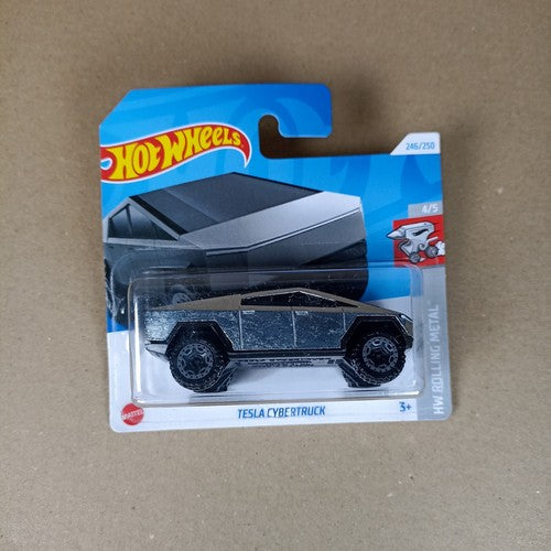 2025 Hot Wheels Tesla Cybertruck  Short Card 2025 - In Hand